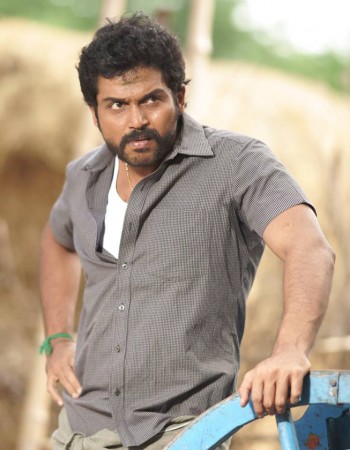 Karthi in Komban Karthi