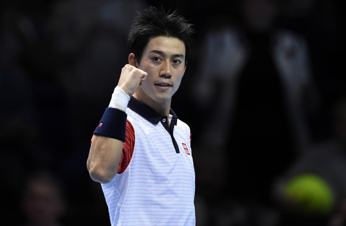 Kei Nishikori beat Andy Murray 6-4, 6-4. Kei Nishikori