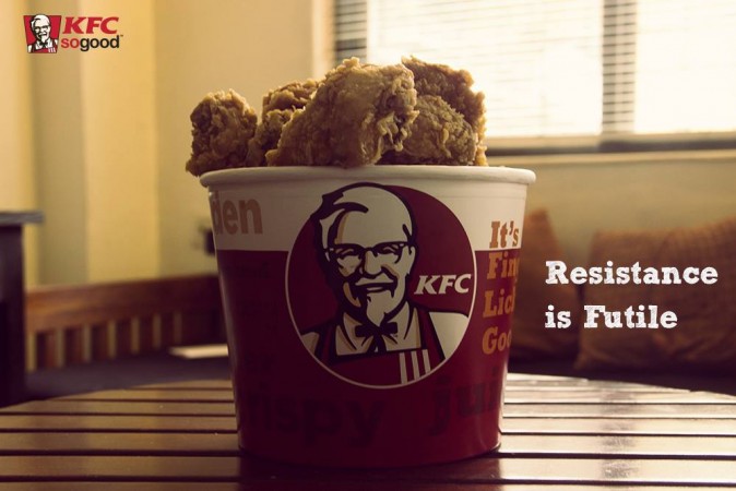 KFC chicken bucket KFC chicken bucket