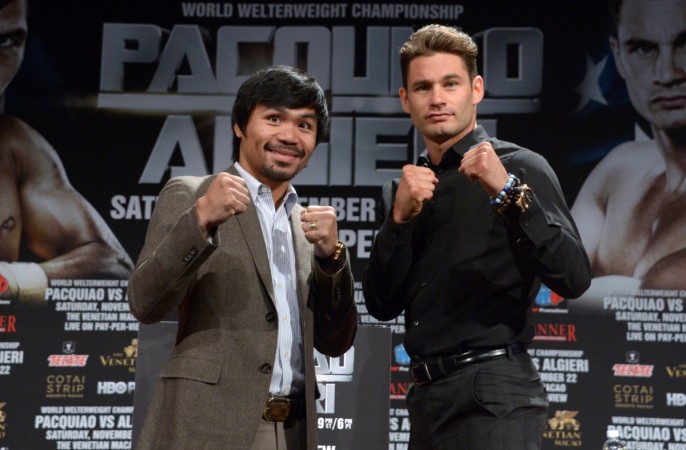 Manny Pacquiao, Chris Algieri
