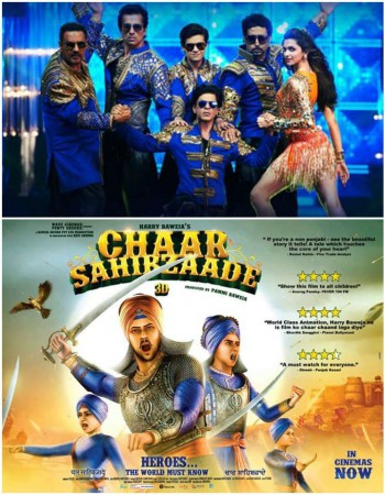 'Happy New Year' (HNY) Stoops down before 'Chaar Sahibzaade' at Overseas Box Office 'Happy New Year' (HNY) Stoops down before 'Chaar Sahibzaade' at Overseas Box Office