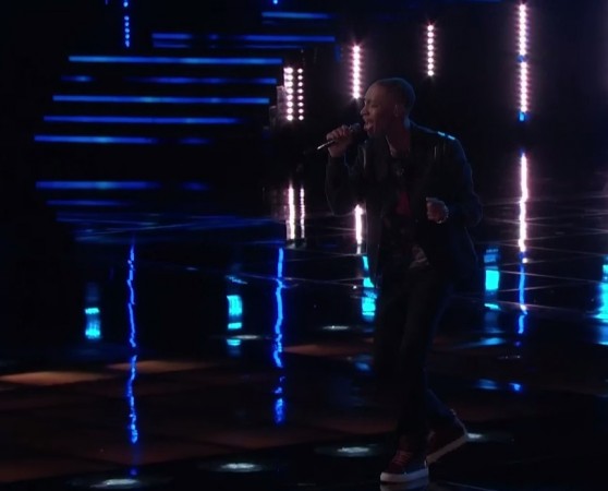 Elyjuh Rene performs "Latch" by Sam Smith in "The Voice" Season 7 Live Playoffs