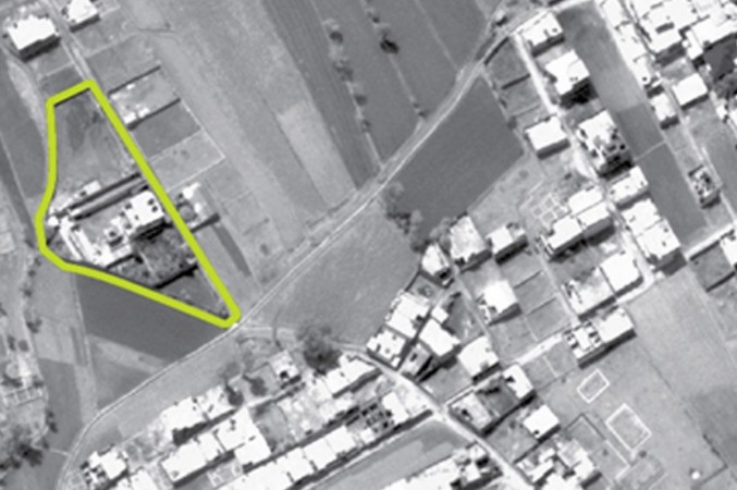 An aerial view shows the compound where Osama bin Laden was killed in Abbottabad, Pakistan. Osama Bin Laden