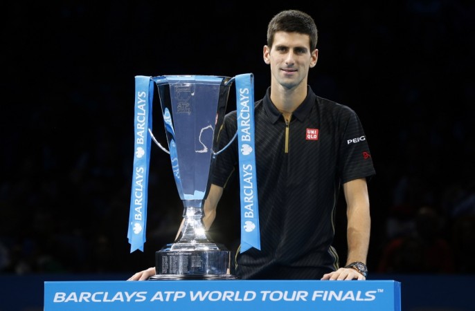 Federer's withdrawal saw Djokovic clinch the ATP World Tour Finals title for the third time in a row. Novak Djokovic