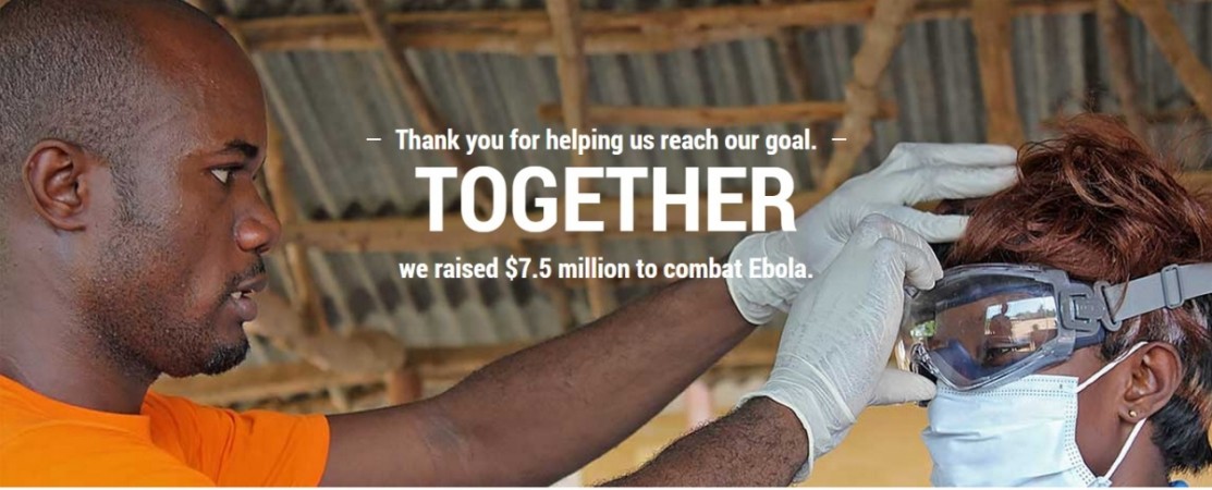 Fight Ebola campaign of Google has achieved its target of $7.5 Million Fight Ebola campaign of Google has achieved its target of $7.5 Million