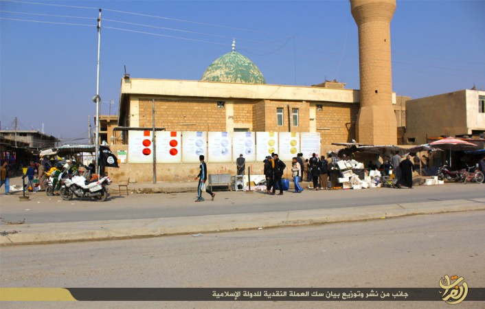 ISIS made its official announcement on Islamic Currency in the ISIS held town of Wilaayat Al-Furat. ISIS made its official announcement on Islamic Currency in the ISIS held town of Wilaayat Al-Furat.