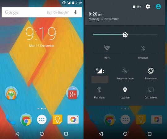 Android 5.0 Lollipop Interface Android 5.0 Lollipop Interface