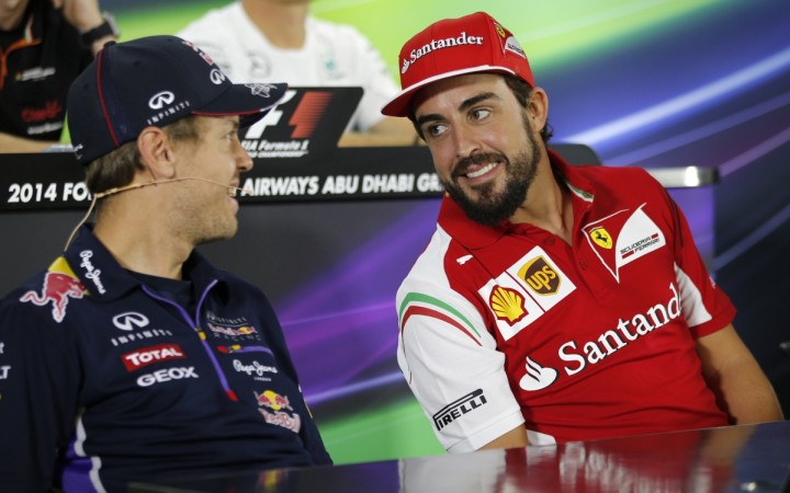 Sebastian Vettel will replace Fernando Alonso at Ferrari. Sebastian Vettel, Fernando Alonso