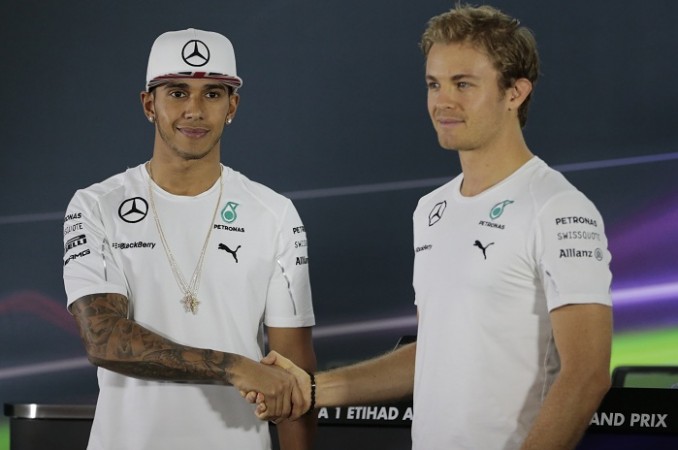 It all comes down to the final race between Lewis Hamilton and Nico Rosberg Lewis Hamilton Nico Rosberg Mercedes