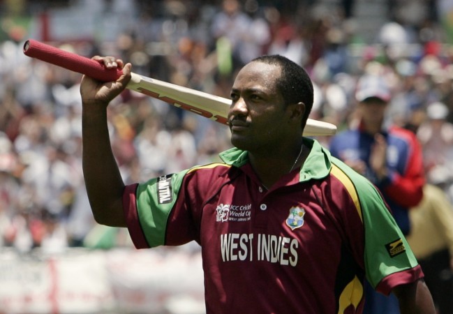 Former West Indies batsman Brian Lara. Brian Lara