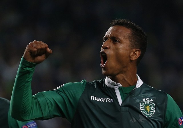 Nani could make his stay at Sporting Lisbon permanent if it helps Manchester United sign William Carvalho Nani Sporting Lisbon