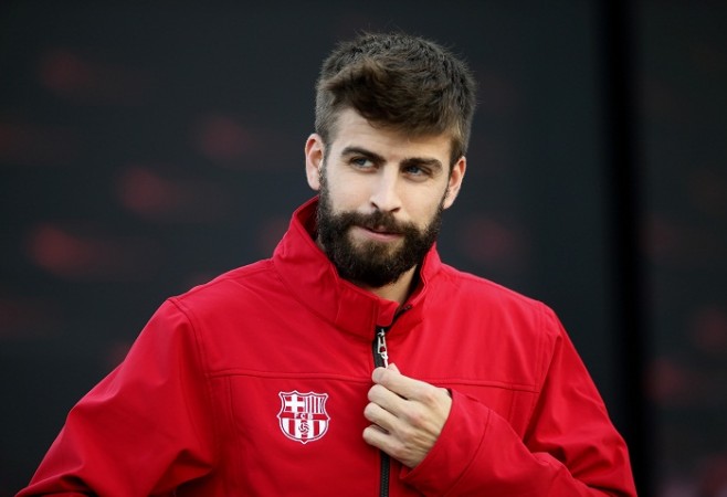 Barcelona defender Gerard Pique Gerard Pique Barcelona