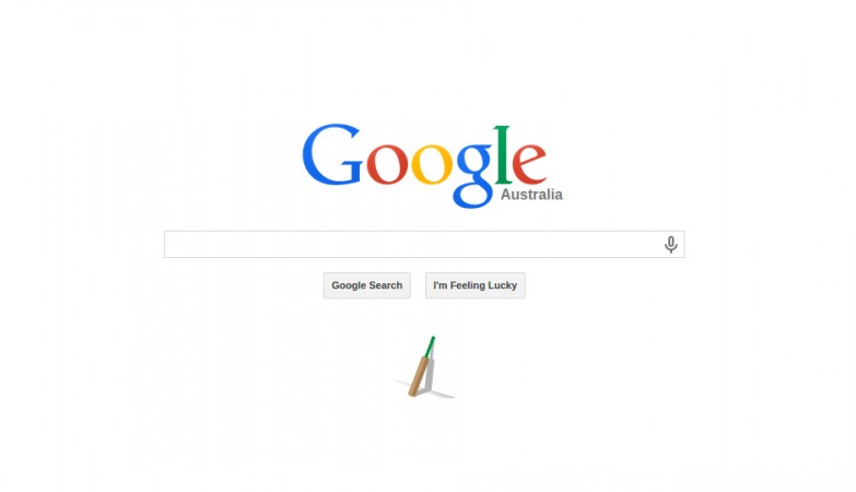 Google's tribute to Australian cricketer Phillip Hughes Google's tribute to Australian cricketer Phillip Hughes