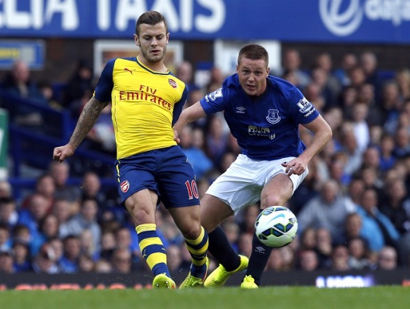 James McCarthy will be the ideal cover for the injured Jack Wilshere Jack Wilshere Arsenal James McCarthy Everton