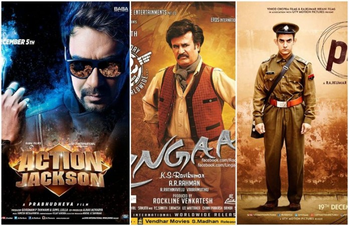 'Action Jackson', 'PK', 'Lingaa' will Clash at box office in December Action Jackson, PK, Lingaa