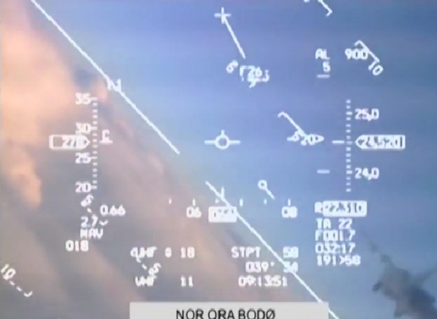 Airspace Violation: the Norwegian Armed Forces released a video showing a near-collision of a Russian fighter jet with a NATO F-16. Airspace Violation: the Norwegian Armed Forces released a video showing a near-collision of a Russian fighter jet with a NATO F-16.