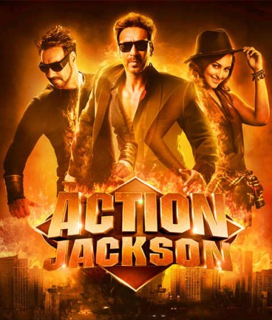 Ajay Devgn and Sonakshi Sinha in Action Jackson