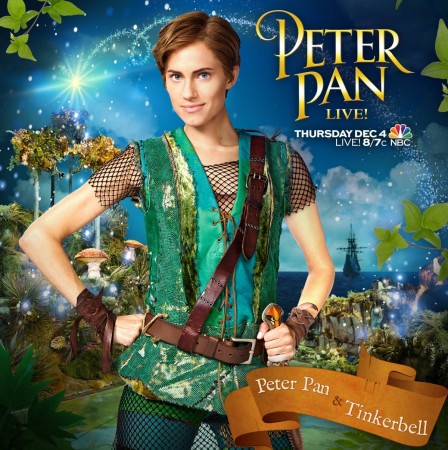 Allison Williams as Peter Pan in 'Peter Pan Live!' Allison Williams Stars in Peter Pan Live
