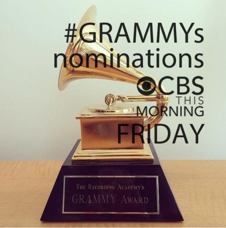 Grammys 2015 Nominations will kick off live on Grammys 2015 Nominations