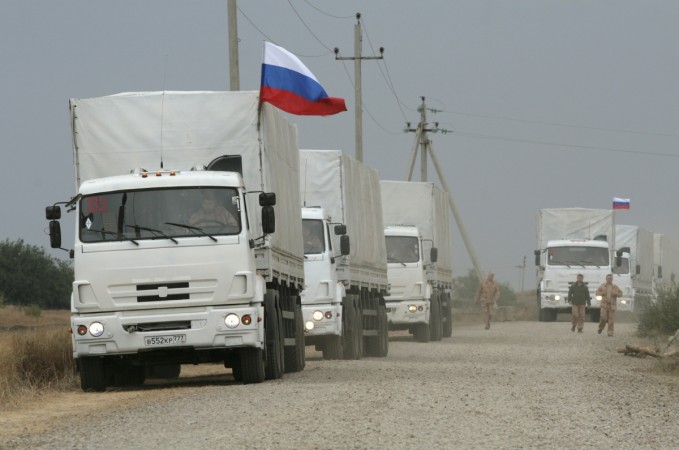 As West speculates that Russia could target Moldova next after annexing Crimea, Moscow has sent 60 humanitarian aid convoy trucks to Transnistria. (Representational Picture) As West speculates that Russia could target Moldova next after annexing Crimea, Moscow has sent 60 humanitarian aid convoy trucks to Transnistria.