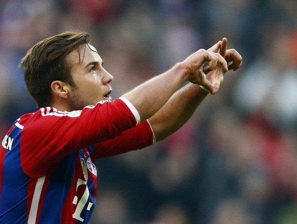 Bayern Munich playmaker Mario Gotze is reportedly on the radar of Manchester United Mario Gotze Bayern Munich