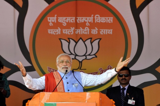 Narendra Modi election rally