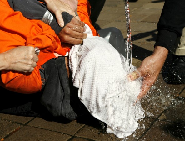 The 480-page report will be the first public accounting of the CIA's alleged use of torture on suspected 9/11 terrorists held in secret places.