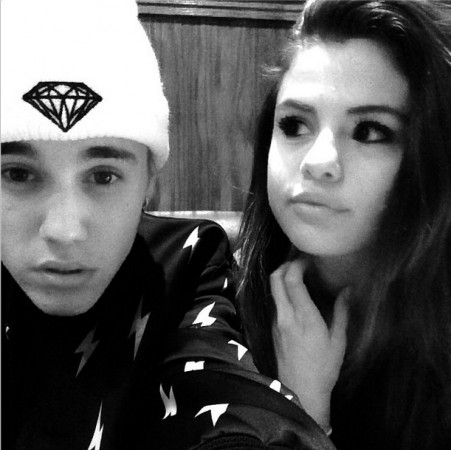 justin Beiber and Selena Gomez