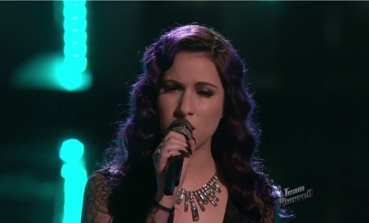 Sugar Joans of Team Pharrell performs Amy Winehouse's "Back to Black" on "The Voice" Season 7