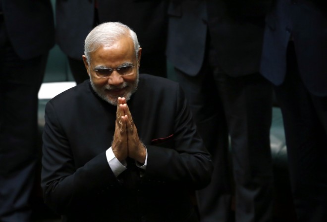 Indian Prime Minister Narendra Modi in Australia earlier this year. Modi