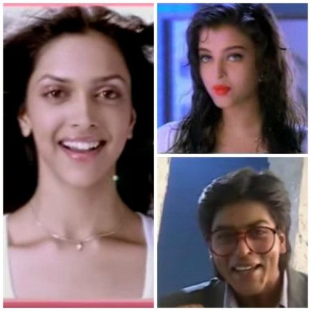 Aishwarya Rai, SRK, Deepika and Other Celebs in Their Old Commercials Aishwarya Rai, SRK, Deepika and Other Celebs in Their Old Commercials