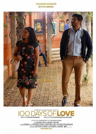 Dulquer and Nithya in 100 Days of Love