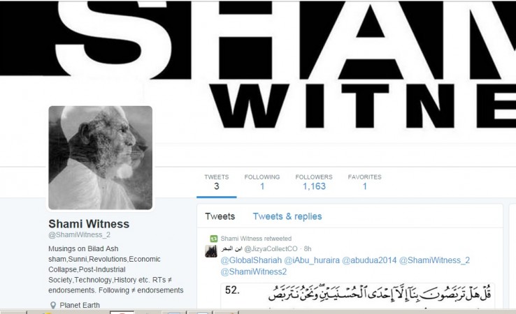 Shami Witness New Account