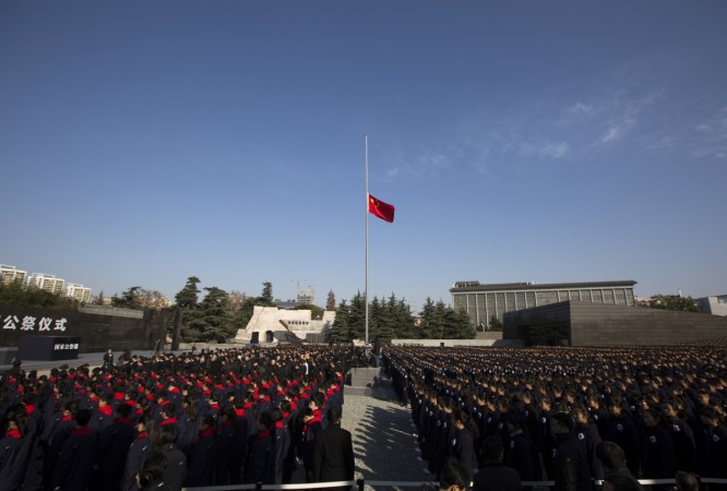 First National Memorial Day celebrated in China. First National Memorial Day celebrated in China