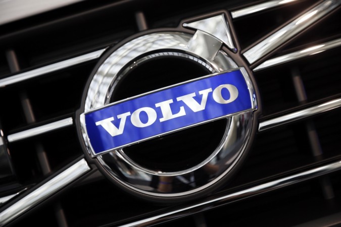 A Volvo logo is seen during preparations for the 2014 LA Auto Show in Los Angeles A Volvo logo is seen during preparations for the 2014 LA Auto Show in Los Angeles