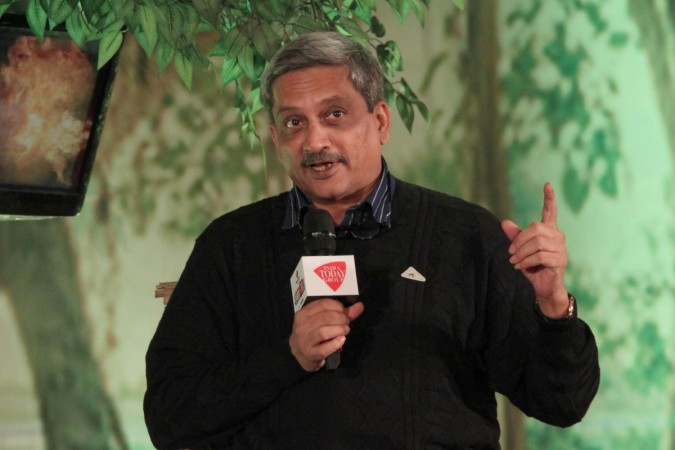 File picture of Defence Minister Manohar Parrikar. Manohar Parrikar