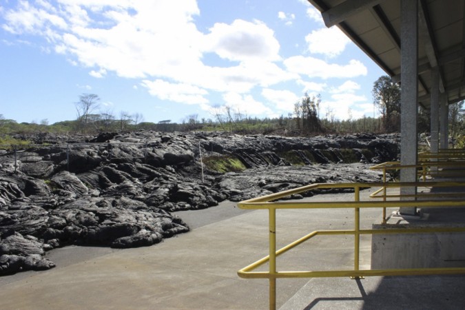 Hawaii's Pahoa lava flow heads towards petrol bunk, shopping mall. Hawaii lava heads towards petrol bunk, shopping mall