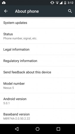 Android 5.0 Lollipop OTA Update Released to Google Nexus 5 in India; Brings Fix for Wi-Fi Tethering Bug and Other Issues Android 5.0 Lollipop OTA Update Released to Google Nexus 5 in India; Brings Fix for Wi-Fi Tethering Bug and Other Issues