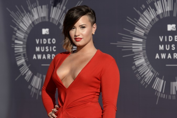 Demi Lovato Suffers Wardrobe Malfunction As She Gets Into A Car