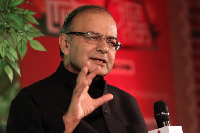 Arun Jaitley speaking during a programme in New Delhi. Arun Jaitley