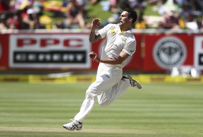 After a blinding innings on Day 3, Mitchell Johnson showed his prowess with the ball Mitchell Johnson Australia