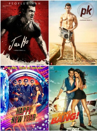 From Salman's Jai Ho to Aamir Khan's PK: Top 10 Biggest Bollywood Openers of 2014 Jai Ho , PK, Happy New Year, Bang Bang