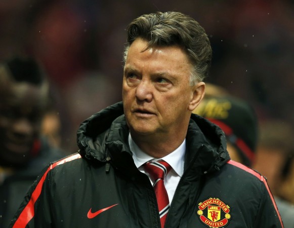 Manchester United manager Louis van Gaal looks on after his side's 1-1 draw against Aston Villa in the Premier League Louis van Gaal