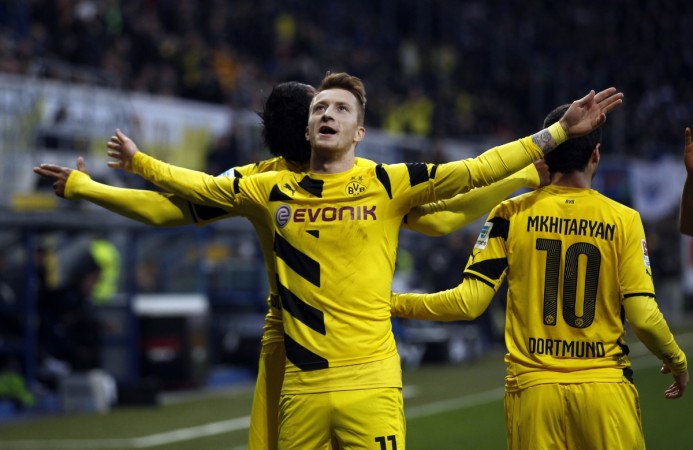Reus has been in top form despite Borussia Dortmund's disappointing performances in the Bundesliga this season Marco Reus