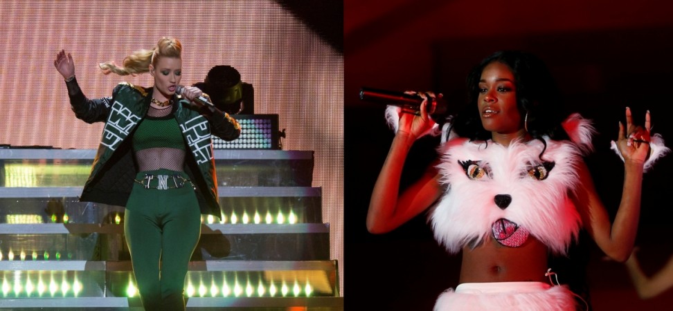 Australian Rapper Iggy Azalea receives threatening message from online hackers after feud with Azealia Banks. Iggy Azalea and Azealia Banks