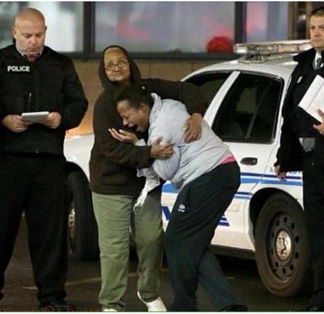 Black teen shot