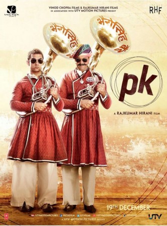 'PK' (Peekay) Box Office Collection: Aamir Starrer Surpasses ₹200 Crore Mark; Becomes 4th Highest Grosser Of 2014 PK poster