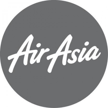 AirAsia has turned its logo 'grey.' AirAsia