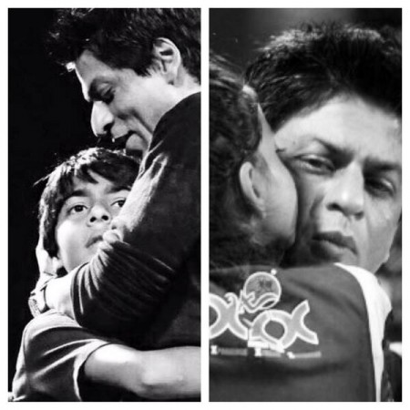 Shah Rukh Khan with Aryan, Suhana Shah Rukh Khan with Aryan, Suhana