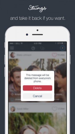 Strings Mobile App Allows Users To Delete Sent Messages, Photos, Videos From Recipients' Device